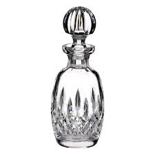Waterford lismore black square crystal decanter. Lismore Connoisseur Scotch Decanter Waterford Crystal