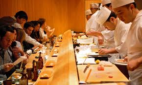 Image result for images sushi bar top NYC restaurant