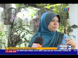 Kreativiti Bahan Kitar Semula 22 April 2015 Youtube