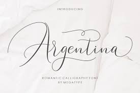 Transform your handwriting and calligraphy into fully functional vector fonts with our web application. Argentina Font By Megatype Creative Fabrica Calligraphy Fonts Signature Fonts Handwritten Fonts