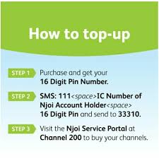 However, existing astro customers may purchase this service through separate account.3. Reload Njoi Prepaid Prabayar Shopee Malaysia