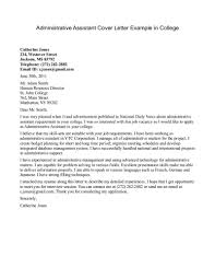 Outstanding Cover Letter Examples Great Cover Letter Exampl Cover Letter For Resume Administrative Assistant Cover Letter Cover Letter Example Administrative