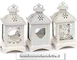 Bomboniere matrimonio, creare una bomboniera per il vostro matrimonio. Bomboniera Lanterna Laccata 3 Soggetti Bomboniere La Violetta