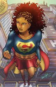 African American Black Superhero Superheroine Heroine Supergirl Heroes Black Comics Black Artwork Black Women Art