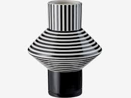 Vase Mid Memphis Bolia Design Team Noir Blanc Minimaliste Noir Et Blanc Vase