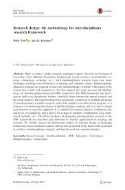 He convinced hundreds of sometimes the journalist understands the research methodology, sometimes not (e.g. Pdf Research Design The Methodology For Interdisciplinary Research Framework