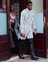 Chadwick, who died in august last year after a private battle with colon cancer, won the best actor in a motion picture drama award at the 78th annual golden globes for his role in ma rainey's black bottom. Chadwick Boseman Steps Out For A Rare Outing With His Girlfriend Taylor Simone Ledward Daily Mail Online