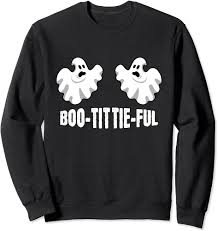 Amazon.com: Faboolous Ghost Boobs - Paranormal Titties - Boo-tittie-ful  Sweatshirt : Clothing, Shoes & Jewelry