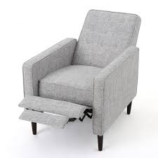 Fdw recliner chair modern leather single 04. Mid Century Modern Recliner Pier 1