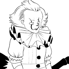Drawing and coloring as one of the types of art allow developing the intellect and creativity of a person. Pennywise Coloring Pages 100 Printable Coloring Pages