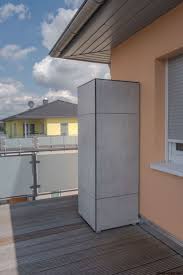 Balkonschrank Terrassenschrank Hochschrank Win In Magdeburg By Design Garten Augsburg Farbe Sichtbeton Wetterfest Uv Bestandig