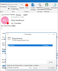 14,95 € die wichtigsten formulierungen für englische geschäftsbriefe presented by: Festlegen Oder Entfernen Von Erinnerungen Outlook