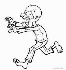 Zombies is a tower defense game released by popcap in 2009, the characters on the coloring pages below are from plants vs zombies 1. Free Printable Zombie Coloring Pages For Kids