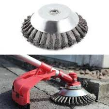 Brush cutter trimmer head is a durable blade trimmer head with metal blades designed to cut through heavy brush and thick vegetation. Steel Wire Wheel Garden Weed Brush Lawn Mower Grass Eater Trimmer Brush Cutter Tools Garden Grass Trimmer Head Weed Brush Tool Parts Aliexpress
