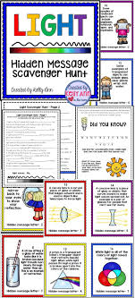Content Rich Light Scavenger Hunt Activity Light Energy Activities Science Light Lessons Light Science