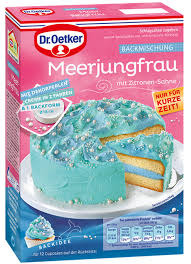 Die Dr Oetker Backmischung Meerjungfrau Zitronen Sahne Mit Dekorperlen Und Backform Fur Eine 18 Urlaub Kuchen Backen Kindergeburtstag Kindergeburtstag Essen