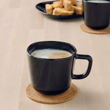 64 ounces is the size of a typical growler. Backig Mug Black 37 Cl Ikea