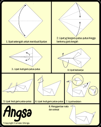 Ini merupakan video tutorial cara membuat origami binatang burung kakak tua macaw. 21 Membuat Origami Angsa