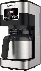 Coffee makers with thermal carafes are most commonly drip machines. 8 Cup Coffee Pot With Timer And Strength Control Programmable Coffee Maker With Thermal Carafe Sboly Drip Coffee Maker Coffee Tea Espresso Kitchen Dining Rayvoltbike Com