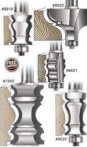 Chair rail molding router bits create standard decorative chair rail profiles as well as beautiful panel moldings. Mlcs Picture Frame And Cornice Router Bits Router Bits Wood Router Picture Frames