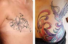 Breast cancer ribbon tattoos look the best when placed in prominent areas such as shoulders, ankles, back cancer isn't the only cause associated with the use of colored ribbons. Decorative Tattoos After Breast Cancer Surgery Breast Cancer Now