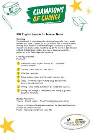 How do you write rap lyrics? Ks2 English Lesson 1 Teacher Notes