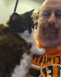 Todd was very nervous last night with the New Year's fireworks. He hates  them. I was able to let him know they were coming ahead of time, and I  think it helped.