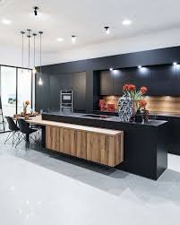 Great Kitchens On Instagram Black Adds A Hit Of Posh Style To Any Cooking Space For A In 2020 Interior Design Kitchen Small Modern Kitchen Interiors Modern Kitchen