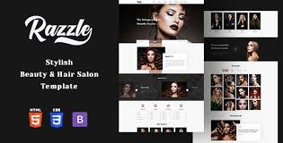 Razzle Beauty Salon Html Template Ad Beauty Razzle Salon Template Vdohnovenie