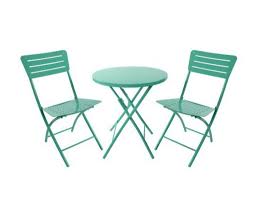 Furniture Finds 7 Colorful Bistro Sets For Under 200 Bistro Set Turquoise Room Patio Chairs