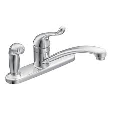This module serves as a quick resource guide to identify the type of faucet you are working with. Moen Ca87534 Chrome Adler Kitchen Faucet With Side Spray Faucetdirect Com