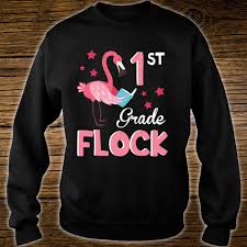 Sign me up for updates relevant to my child's grade. Official Flamingo Reading Book Happy 1st Grade Flock Teacher Student Shirt Hoodie Tank Top And Sweater