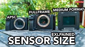 does camera sensor size matter