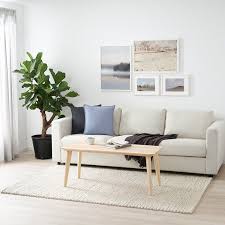 Hjortsvang Rug Handmade Off White Ikea Teppich Ikea Weiss