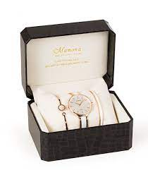 Ich möchte diese uhr mit armschmuck verkaufen, sie ist erst ein paar monate alt und noch ungetragen und unbenutzt. Damenuhr Rosegold Mamona Frauen Armbanduhr L3877rggt
