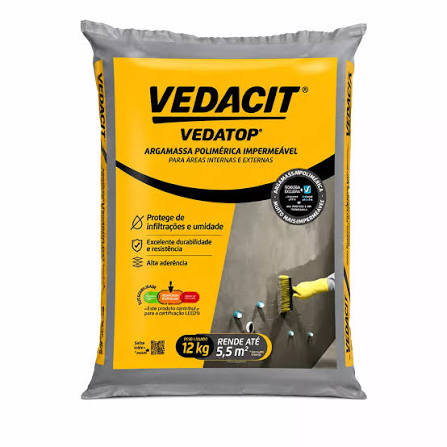 Vedatop 12 kg Saco Vedacit