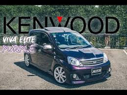 The perodua viva is a city car manufactured by malaysian automaker perodua since 10 may 2007. Perodua Viva Elite Midnight Purple Youtube