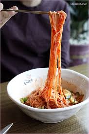 Bibim Guksu Korean Spicy Somyeon Noodle Asian Recipes Food Korean Food