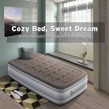 Twin Air Mattress Airbed W Built In Pump Camping Rv Camper Sleepover Raised Bed Etekcity Twin Air Mattress Mattress Beds For Sale