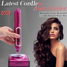 Last Day Promotion Wireless Portable Electric Hair L R Rotating Curler Hair Curlers Curlers Travel Hairstyles