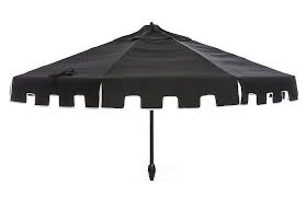 Black And White Outdoor Umbrella Nina Patio Umbrella Black Rectangular Patio Umbrella Pagoda Patio Patio