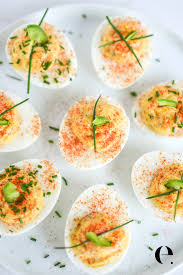 2 eggs and a tablespoon of butter isn't 327 calories. Secretly Healthy Deviled Eggs Elizabeth Rider