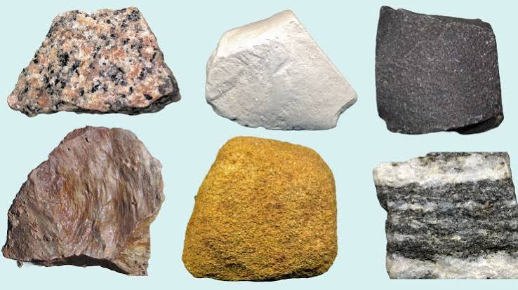 What are the most common types of rocks?