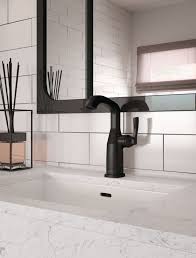 Technology uses a valve with a tough diamond coating. Stryke Bathroom Collection Delta Faucet Delta Faucets Modern Bathroom Faucets Modern Faucet