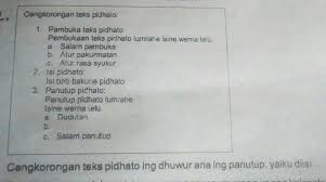 Maybe you would like to learn more about one of these? Contoh Penutup Sesorah Cara Golden