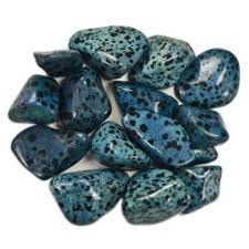 Black And White Spotted Gemstone Amazon Com Hypnotic Superior Materials 1 2 Lb Bulk Tumbled Blue Dalmatian Jasper Stones From Mexico Polished Energy Crystals Dalmatian Jasper Jasper Stone