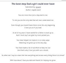 A Step Dad Ben Alyssa Will Say Something Like This One Day She Already Does And She Is Only 5 Step Dad Quotes Dad Quotes From Daughter Dad Quotes