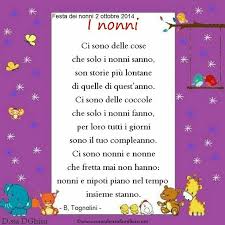 Filastrocca Per I Nonni Filastrocche Nonni Festa Dei Nonni