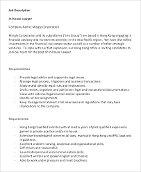 Working with a financial advisor is a good idea if you need help managing your investments or creating a financial plan for the future. Free 8 Sampe Lawyer Job Description Templates In Ms Word Pdf