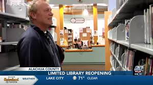 Check spelling or type a new query. Alachua County Library District Opens For Browsing